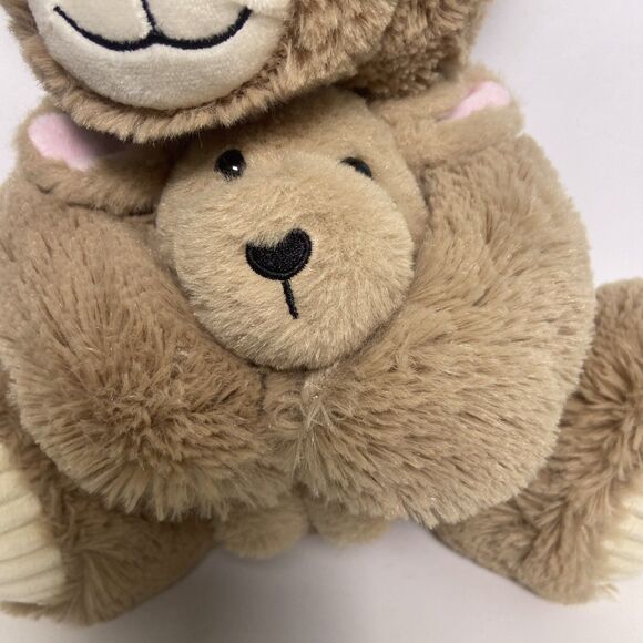 Hug me Mother Kangaroo Nestling Baby Walgreens 14” Pink Baby Ears Soft Brown Fur - Picture 2 of 9